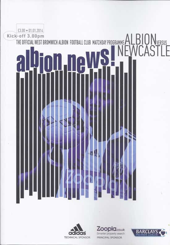 West Bromwich Albion FC  v Newcastle United FC